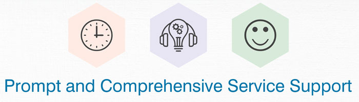 Prompt and Comprehensive Service Support